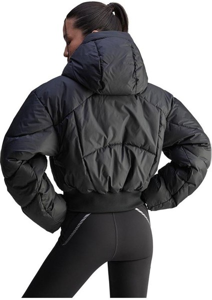 Kadın Siyah Mont Asmc Crop Puf JW2027 modelleri