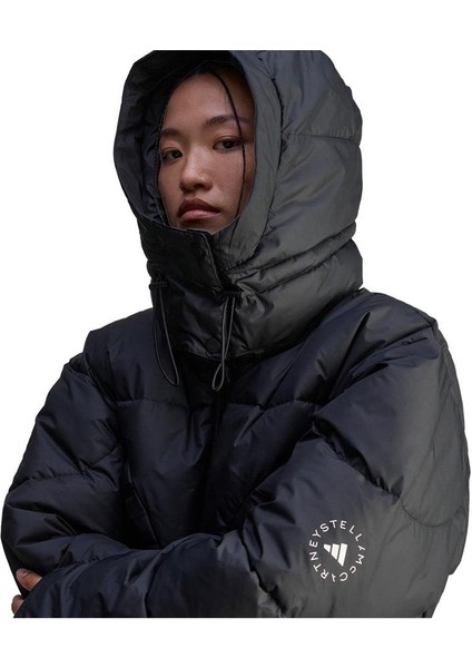 Kadın Siyah Mont Asmc Crop Puf JW2027