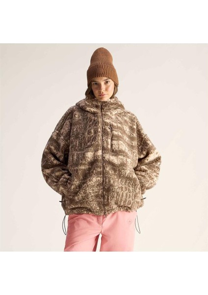 Kadın Bej Mont aSMC PRINT FLZ JM3675