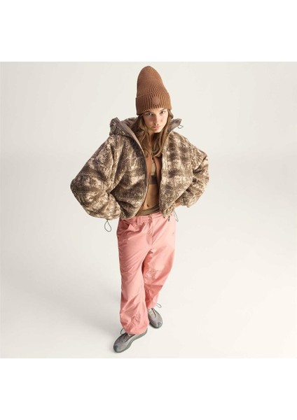 Kadın Bej Mont Asmc Prınt Flz JM3675