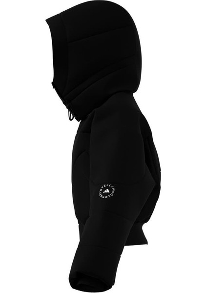 Kadın Siyah Mont Asmc Crop Puf JW2027