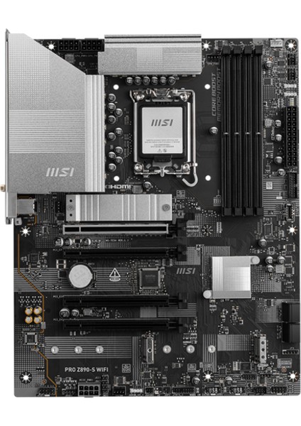 Msı Pro Z890-S Wıfı Ddr5 8600(OC) DVI HDMI Atx modelleri