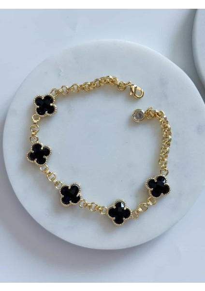 Özel Seri Çoklu Yonca Bileklik