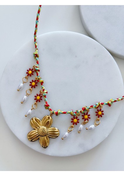 Çelik Charm Ip Kolye