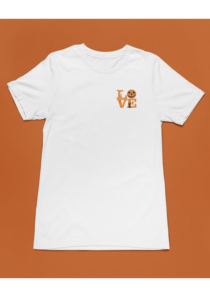Halloween Love Cadılar Bayramı Unisex Tişört T-Shirt fiyatları