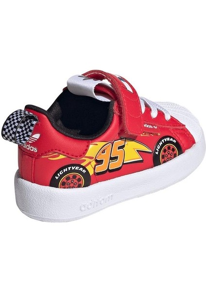 Bebek Kırmızı Sneaker Adıfom Superstar 360 I JR3754