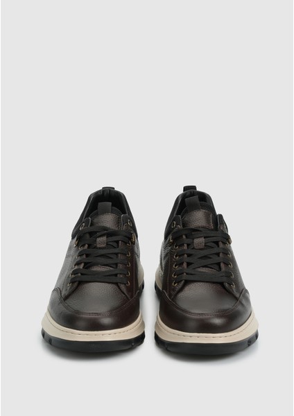 Kahve Deri Erkek Sneaker modelleri