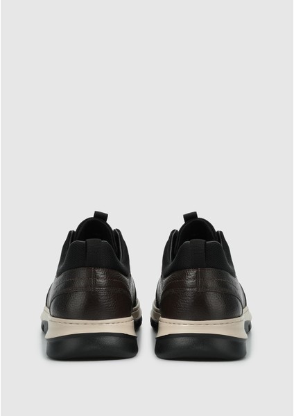Kahve Deri Erkek Sneaker fırsatları