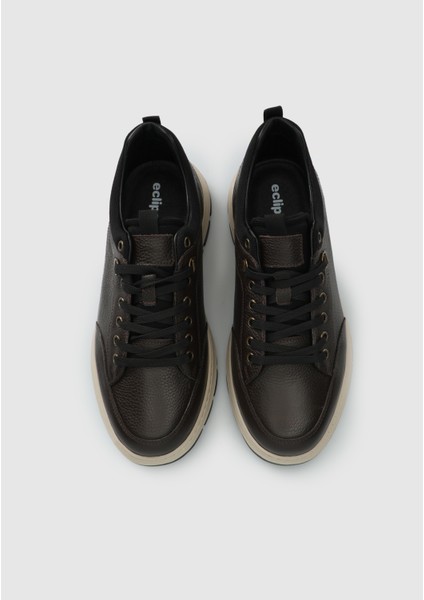 Kahve Deri Erkek Sneaker indirimleri