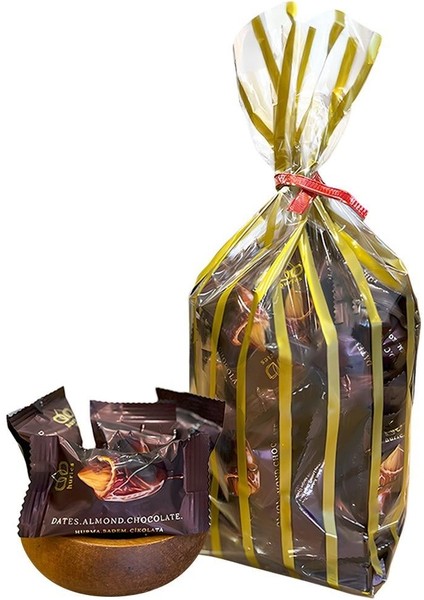 Çikolatalı Bademli Hurma – 500 G
