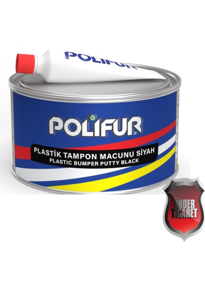 Plastik Tampon Macunu Siyah 500 gr