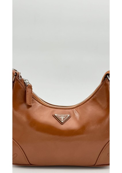 Kahve Mini Cüzdan Detaylı Omuz Çantası Orijinal Levid'or Premium fiyatları