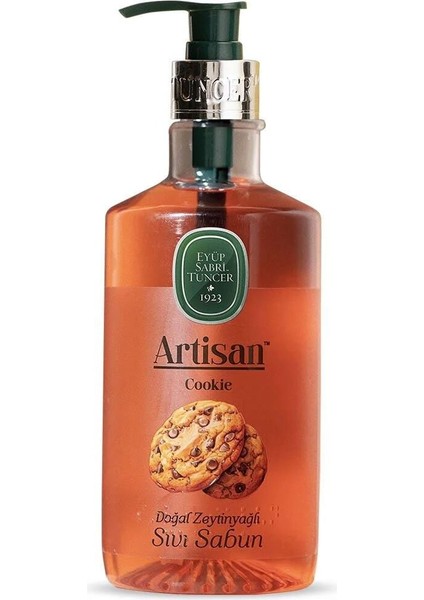 Eyüp Sabri Tuncer Artisan Doğal Zeytinyağlı Sıvı Sabun 600 ml Cookie
