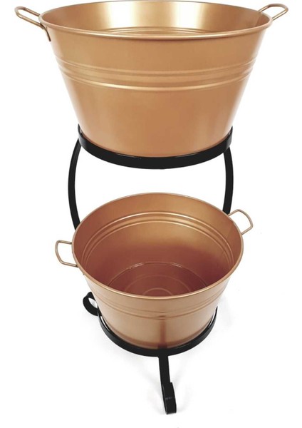 Çok Amaçlı 2 Katlı Metal Içecek Standı, Şık ve Dayanıklı Tasarım fiyatları