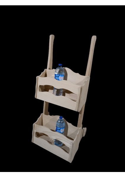 Tekerlekli, Şişelik, Şaraplık, Şık ve Kullanışlı Tasarım