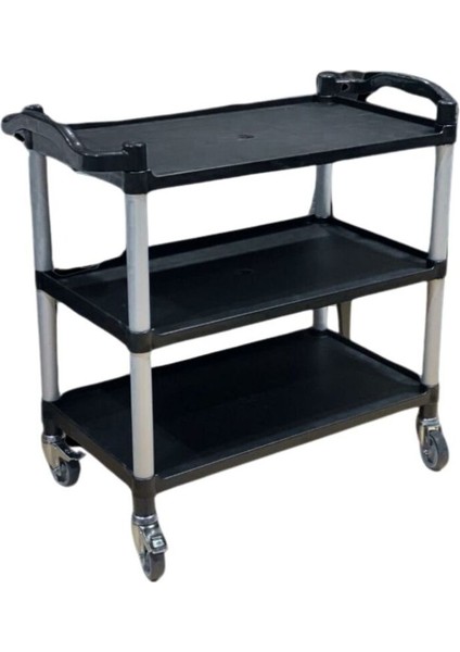 Şık ve Kullanışlı Tepsi Taşıma Arabası, Kolay Taşıma ve Düzen Sağlar.