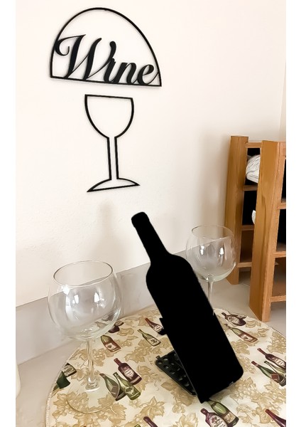 Şaraplık Siyah, Şık ve Şık Tasarım, Ev ve Davetler Için Ideal Seçim