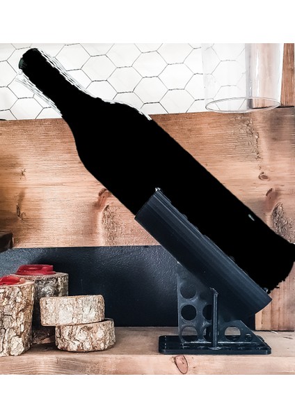 Şaraplık Siyah, Şık ve Şık Tasarım, Ev ve Davetler Için Ideal Seçim indirimleri