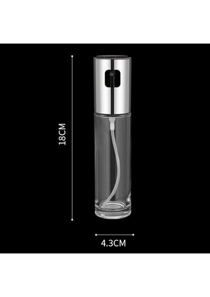 100ML Kapasiteli Şeffaf Spreyli Yağdanlık Sosluk Yağ Püskürtücü Yağ Şişesi (5250) indirimleri