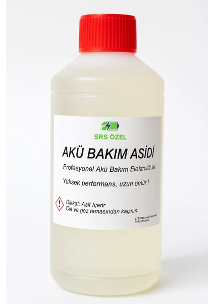 Araba Akü Sıvısı, Traktör Akü Sıvısı, Sulu Akü Canlandırma Asidi, Akü Canlandırma