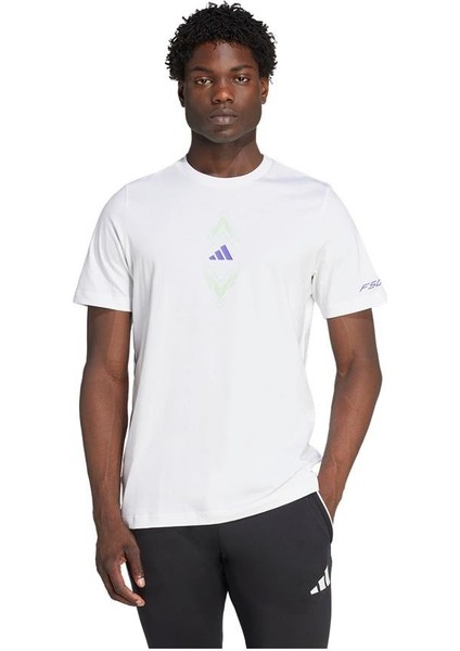 Erkek Beyaz T-Shirt F50 Sıgn G T JM8943 fiyatları