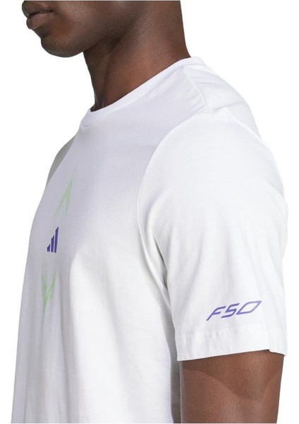 Erkek Beyaz T-Shirt F50 Sıgn G T JM8943 indirimleri