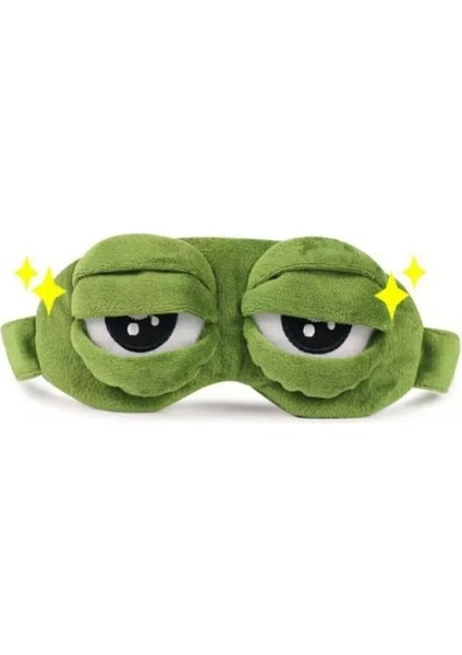 Son Trend Kurbağa Uyku Maskesi 3D Kapanan Gözbandı Uyku Göz Bandı modelleri
