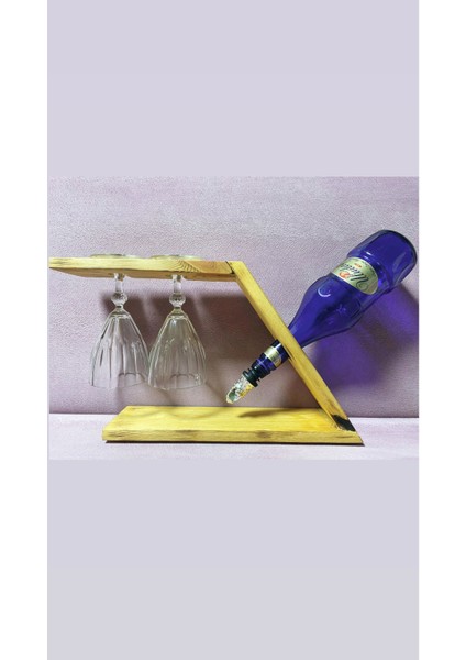 Rustik Stil Şaraplık, Şık ve Doğal Tasarım, Ev ve Hediye Için Mükemmel Seçim fiyatları