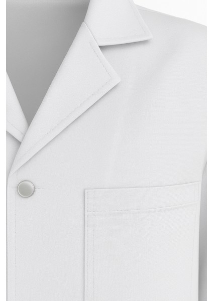 Bozkarmedikal Doktor Hemşire Önlüğü %100 Pamuklu, Cırt Cırtlı, Konforlu ve Dayanıklı Beyaz Uniforma Bayan Erkek Beyaz fiyatları