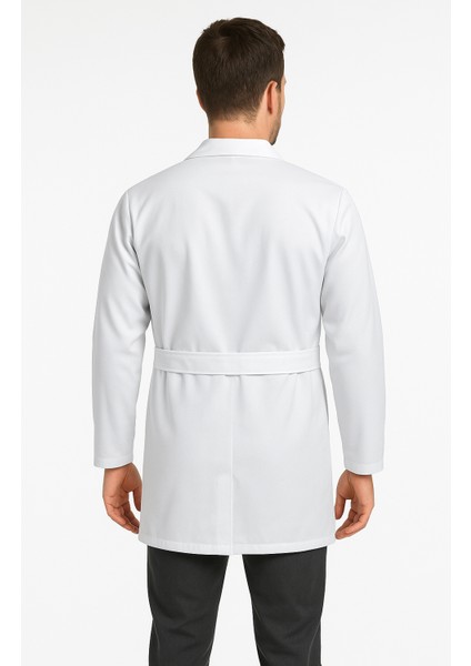 Bozkarmedikal Doktor Hemşire Önlüğü %100 Pamuklu, Cırt Cırtlı, Konforlu ve Dayanıklı Beyaz Uniforma Bayan Erkek Beyaz modelleri