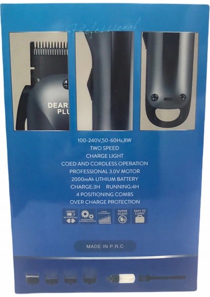 Y5 Profesyonel 4 Başlıklı Saç Sakal Ense Traş Makinesi indirimleri