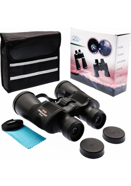 20×50 Wd2 Çift Göz Ayarlı Profesyonel Dürbün – 1000M/56M – Siyah modelleri