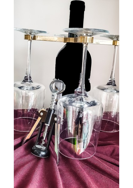 Şaraplık Bronz, Şık ve Dayanıklı, Ev ve Restoran Kullanımı Için Ideal Ürün