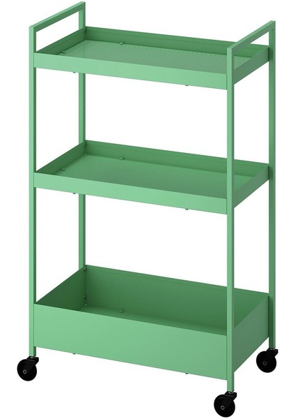 Açık Yeşil Servis Arabası, 50,5X30X83 Cm, Şık ve Fonksiyonel Tasarım fiyatları