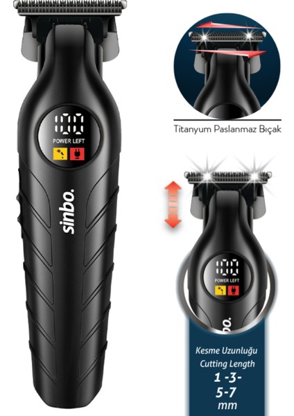 Profesyonel Çok Fonksiyonlu Tıraş Makinesi, Siyah Renk fiyatları