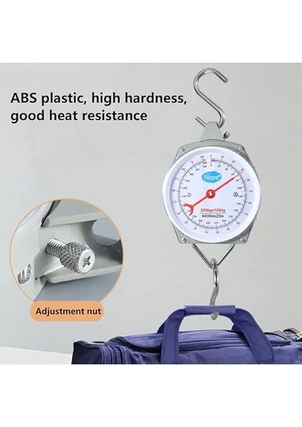 100 kg Kapasiteli Askılı Terazi - Dayanıklı, Net Kadranlı, Çift Ölçü Birimli, Endüstriyel ve Dış Mekan Uyumlu fırsatları