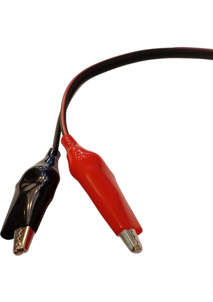 5.5x2.5mm Jaklı Akü Şarj Adaptörü Için Maşa Kıskaçlı Şarj Kablosu (6 Volt ve 12 Volt Aküler Için Timsah Ağızlı Krokodüllü 20CM) modelleri