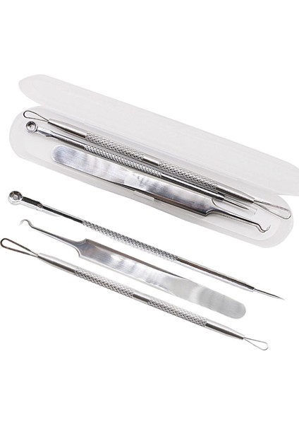 Paslanmaz Çelik Siyah Nokta Sivilce ve Akne Temizleyici Set 3'lü Kit fiyatları