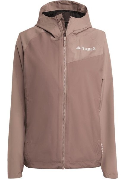 Kadın Kahverengi Ceket W MT 2L RAIN JK JN0857