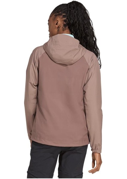 Kadın Kahverengi Ceket W MT 2L RAIN JK JN0857