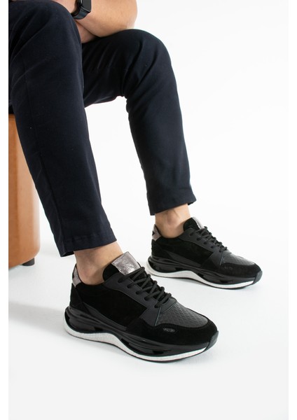 Piramita Süet Hakiki Deri Erkek Sneakers modelleri