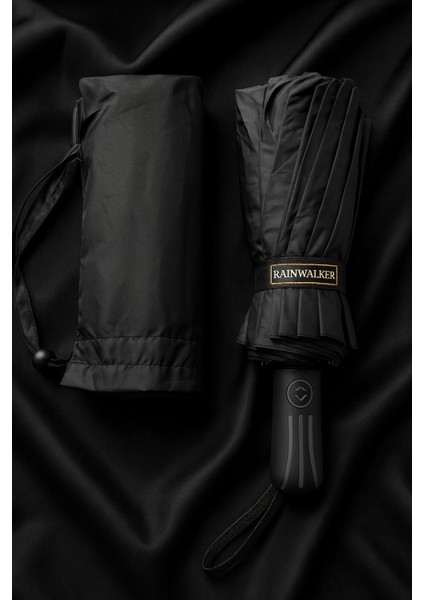 Premium Katlanır Şemsiye 3 Katlı Fiber Gövde 16 Telli Tam Otomatik Mekanizma 100 cm Çap fırsatları