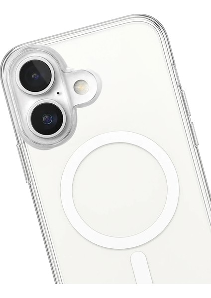 iPhone 17 Kılıf Magneticsafe Şeffaf Silikon - Şeffaf fiyatları