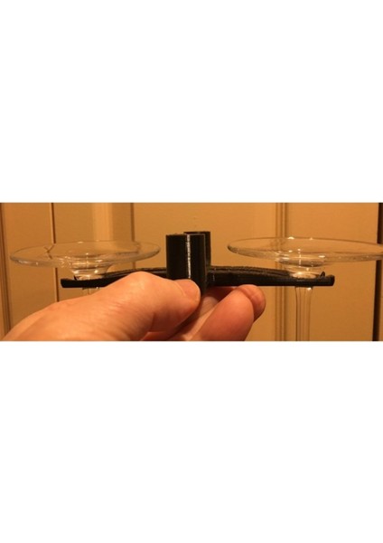 Şaraplık ve Kadeh Rafı, Şık ve Fonksiyonel Siyah Renkli Tasarım fiyatları