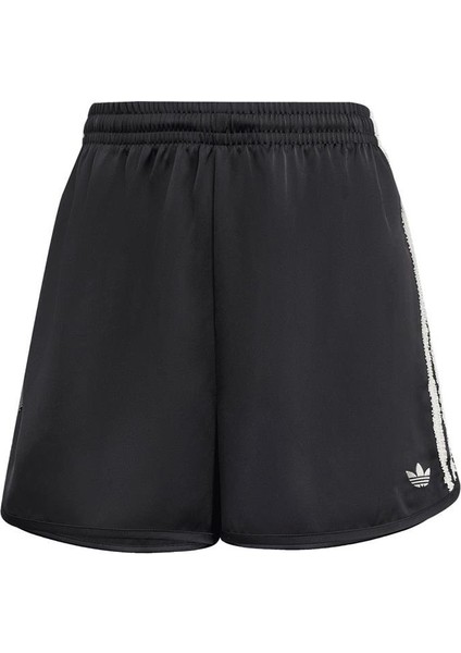 Kadın Siyah Şort Ruffle Shorts KC8816