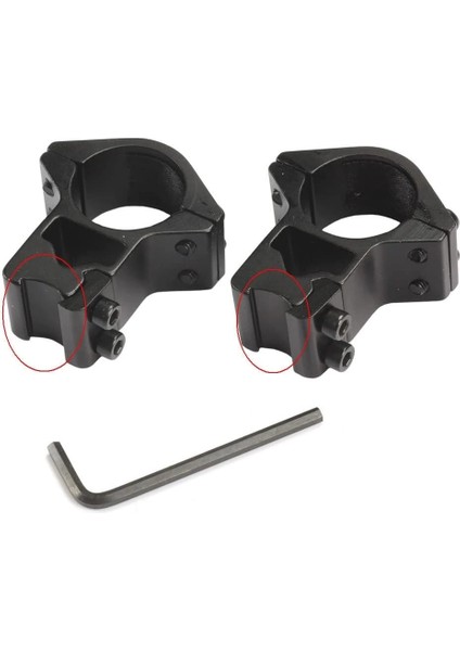 -25.4mm Dürbün Için 11MM Yüksek Havalı / Av Tüfeği Ayağı fiyatları