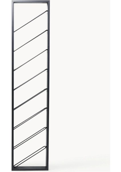 Modern Çapraz Metal Duvar Rafı, Şarap ve Içecekler Için Şık Tasarım