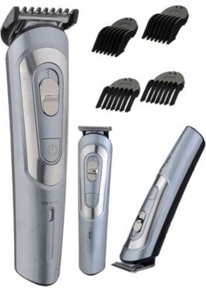 6112 Turbo-X Ayarlı Profesyonel Erkek Tıraş Makinesi Gri