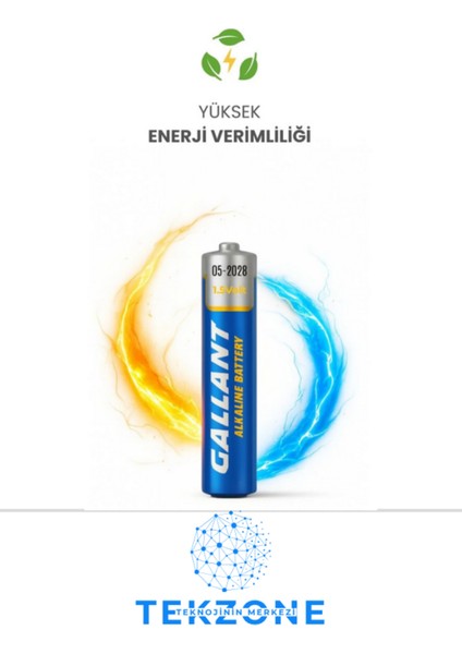 Alkalin Aaaa 2'li Pil 1.5V Tablet Çizim Kalem Pili 4 A