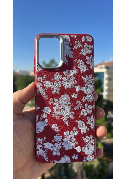 Samsung Galaxy A55 Kılıf Desenli Tasarımlı Kamera Koruma Çıkıntılı Soft Tasarım Elde Kaymayan Kapak